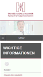 Mobile Screenshot of doktorhammer.de